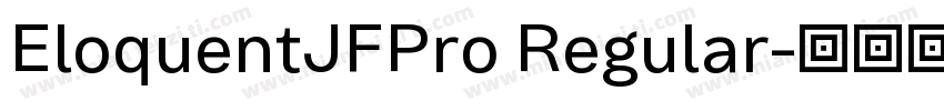 EloquentJFPro Regular字体转换